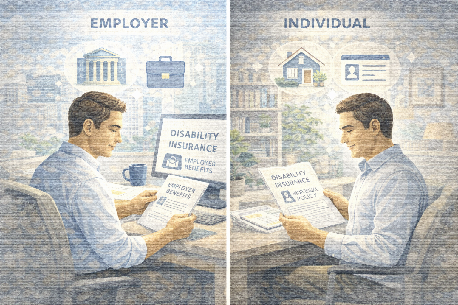 Employer-Provided vs Individual Disability Insurance Coverage: What Works Best in the United States?